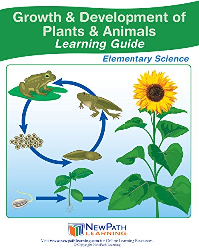 Growth of Plants/Animals Student Guide, Set/10 (GR 3 - 5) - Self-Directed Readings, Illustrated Explanations, Labs, Vocabulary and Quizzes (36 pp EA)