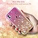 LK Case for iPhone Xs Max, [Gradient Quicksand Series] Glitter Liquid Floating Flowing Sparkle Flexible TPU Bling Diamond Clear Protective Case for Apple iPhone Xs Max - Gold