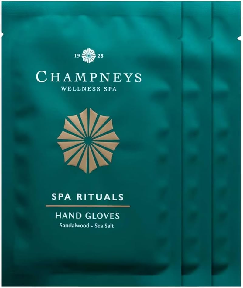 Champneys Hand Softening Hand Mask Gloves Three Pairs 3 x 12ml