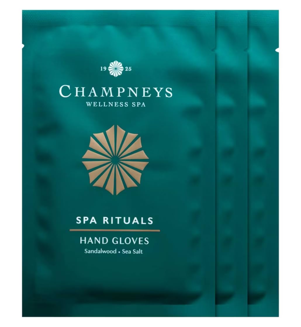 Champneys Hand Softening Hand Mask Gloves Three Pairs 3 x 12ml