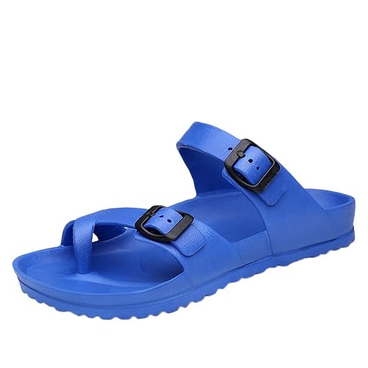 TEBAISE Classic Unisex-Erwachsene Zehentrenner Sommerschuhe Gladiator Hausschuhe Damen Flache Sandalen Pantoletten Kork Fußbe