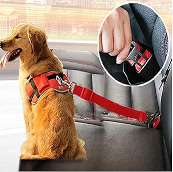 AquaNature Nylon Vehicle Car Pet Dog Seat Belt