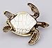 Znewlook Sea Turtle Crystal Studded Pewter Jewelry Trinket Box Czech Crystal Turtle Trinket from
