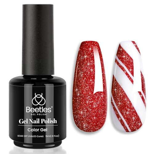 Beetles Red Gel Nail Polish