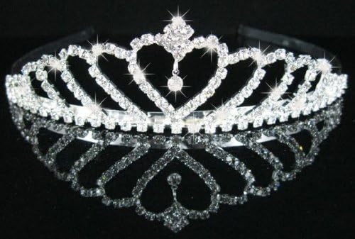 Fashion Stylish Rhinestones Princess Crown Headband diamond Hair Wedding Tiara Bride Prom