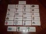 23 laminated Preschool Prepositions Flashcards.