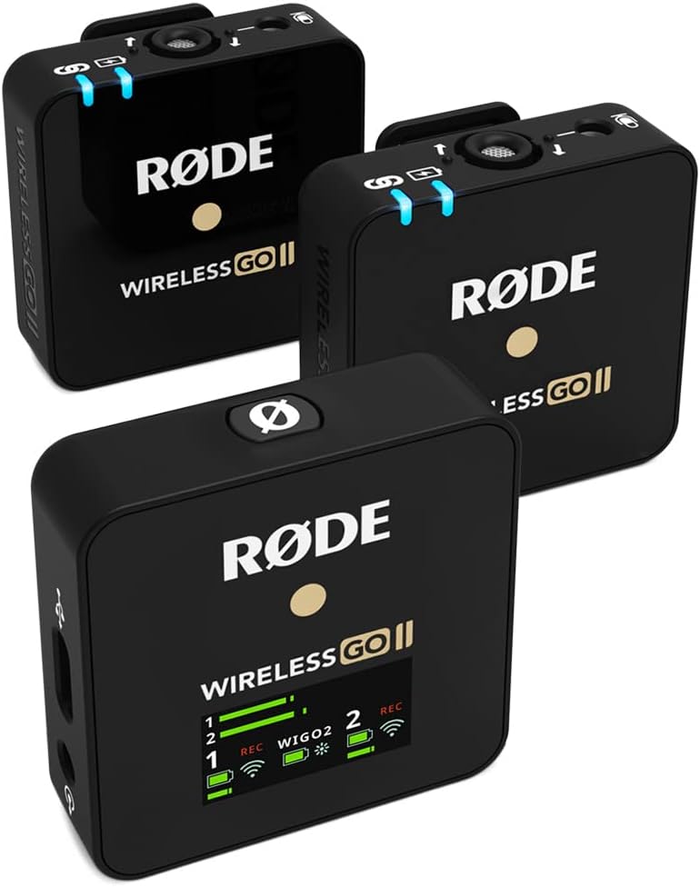 RØDE Wireless GO II Dual-channel Wireless Microphone System