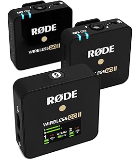 RØDE wireless go RØDE Wireless Go II Système de microphone sans fil ultra