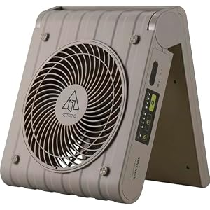 ソトモ(Sotomo) アウトドア 送風機 ソーラーパワーファン2 グレイッシュ(GY) APF570