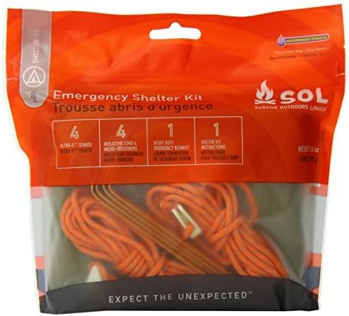 Survive Outdoors Longer Emergency Shelter Kit by Survive Outdoors Longer