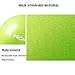 PROMIC Exercise Ball (55 cm) with Foot Pump, Professional Grade Anti Burst & Slip Resistant Stability Balance Yoga Ball for Yoga, Workout, Cardio Drumming, Classroom, Work Ball Chair (Green)