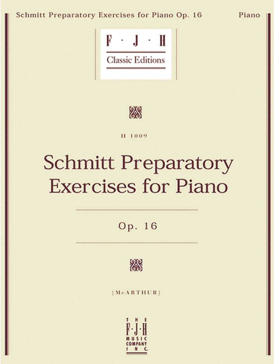 Photo 1 of Schmitt Preparatory Exercises for Piano, Op. 16 (FJH Classic Editions)