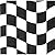 Creative Converting Lunch Napkins, Black and White Check