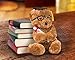 Brown Teddy Bear Graduation Plush Toy, Stuffed Animal with Glasses and Grad Cap for 2024 Graduates