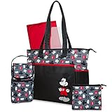 Disney 5 in 1 Tote Diaper Bag, Mickey