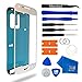MMOBIEL Front Glass replacement for Samsung Galaxy S4 Mini (White) Display Touchscreen incl Tool Kit