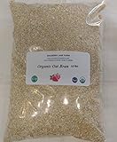 Oat Bran 10 lbs or Ten Pounds Ground Fine, USDA Certified Organic Non-GMO BULK