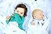 Organic Muslin Swaddle Blankets by Baby Black Sheep - XLarge 3Pack - Mammoth, Trees, Birds
