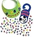 Baker Ross Self Adhesive Foam Uppercase Alphabet Stickers (Pack of 600) Puffy Scrapbook Stickers in Fun Foam Shapes