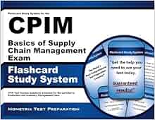 Flashcard Study System For The Cpim Basics Of Supply Chain