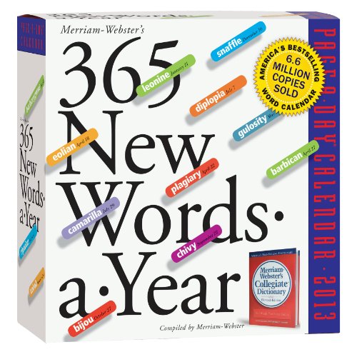 365 New Words-a-Year 2012 Calendar