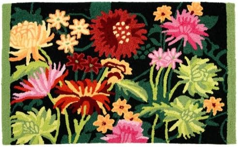 Homefires Accents Secret Garden Indoor Rug, 22-Inch by 34-Inch