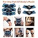 SHENGMI Muscle Toner, Abdominal Toning Belt Abs Trainer Body Fitness Belt Ab Workout Machine for Men & Women Arm & Leg Trainer