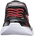Skechers Kids Electronz Blazar Sneaker (Little Kid/Big Kid),Black/Red,11 M US Little Kid