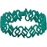 Ovarian Cancer Awareness Bracelets - Pack Of 25 Teal Silicone Wristbands (Hope, Faith, Love)