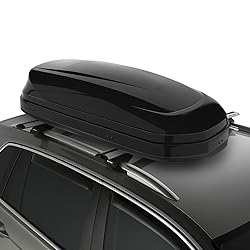 DNA MOTORING Rooftop Cargo Box Carrier Lockable