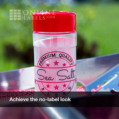 Waterproof Clear Gloss LaserPrintable Sticker Paper, 8.5 x 11 Full