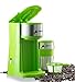 AdirChef Single Serve Mini Travel Coffee Maker & 15 oz. Travel Mug Coffee Tumbler & Reusable Filter For Home, Office, Camping, Portable Small and Compact (Sour Green)