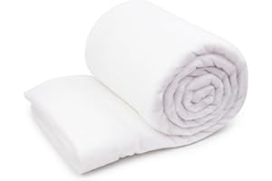 Upholstery Batting - 1 inch Thick Polyester Batting for Cushions, High Loft Cushion Wrap & Furniture Padding - 48" x 10 Yds -