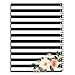 Classic Floral Personalized Notebook/Journal, Laminated Soft Cover, 120 pages of your selected paper, lay flat wire-o spiral. Size: 8.5” x 11”. Made in the USA