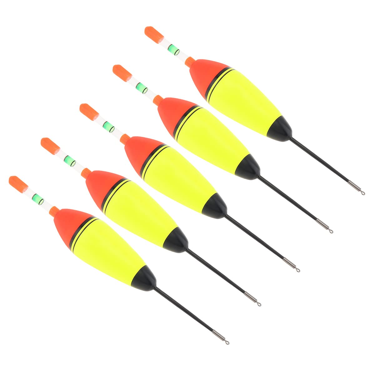 OriGlam 5pcs EVA Foam Floats - Fishing Bobbers for Pike, Perch, Carp, Bass (20g)