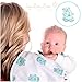 2 Soft & Organic Muslin Burpy Burp Clothes & 3 Washcloths- Because Your Little One Deserves To Be Dry And Happy