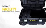 Stanley Rolling Toolbox Chest 50L Heavy Duty Latch 2 Lid Organisers STST1-80150 view 7