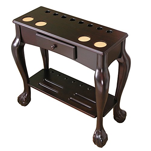 Fairview Game Rooms Billiard Cue and Ball rack with Drawer