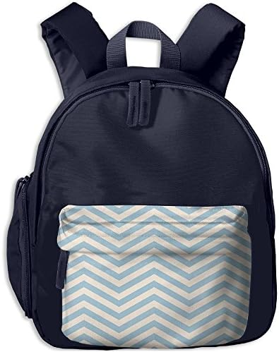 DGYEG44 Stripe Backpack School Bag Bookbag For Kids Boys Girls
