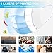 Disposable Face Masks, Earloop Respirator Mask for Personal Health, Anti Pollution Non Woven Safety 3-Layer Mask(20pcs)