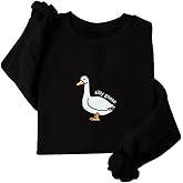 DIOMMELL Silly Goose Sweatshirt - Cute Goose Bump Crewneck