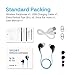 Atill Bluetooth Headphones 4.1 Wireless Sport Bluetooth Stereo Earbuds Sweatproof Headset Earphones with Microphone for iOS Android Smartphones and other Bluetooth-enabled Tablets (Blue).