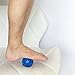 LEWONDE Deep Tissue Massager Spike Foot Massage Ball Hard Acupressure Therapy - Free E-Tutorial on Acupuncture Massage for Plantar Fasciitis,Myofascial Release, Back Shoulder Physical Therapy