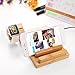 AMIR Bamboo Wood USB Charging Station, Desk Stand Charger, 3 USB Ports 3.0 Hub Bracket Docking Station Cradle Holder for iPhone X / 8 / 7 / 7 Plus / 6s / 6, for Apple Watch 38mm / 42mm, Smartphones