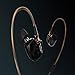 KZ ATE KZ-ATE Dynamic Balanced Armature IEMS In Ear HIFI Monitors DJ Studio Stereo Music Earphones Headphone Earbuds For Mobile Phone iPhone Samsung MP3 MP4 Music Player (Black)
