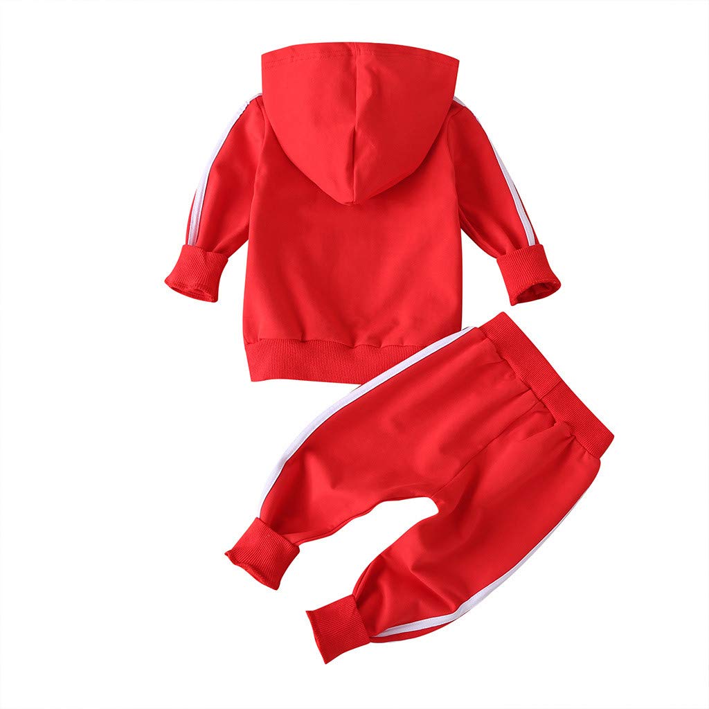 red toddler tracksuit