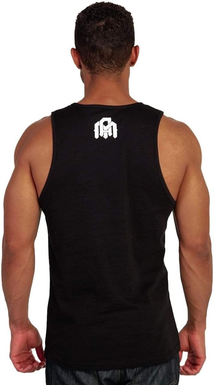 INTO THE AM Graphic Tank Tops for Men - Men's Sleeveless Shirts Beach Summer: Clothing