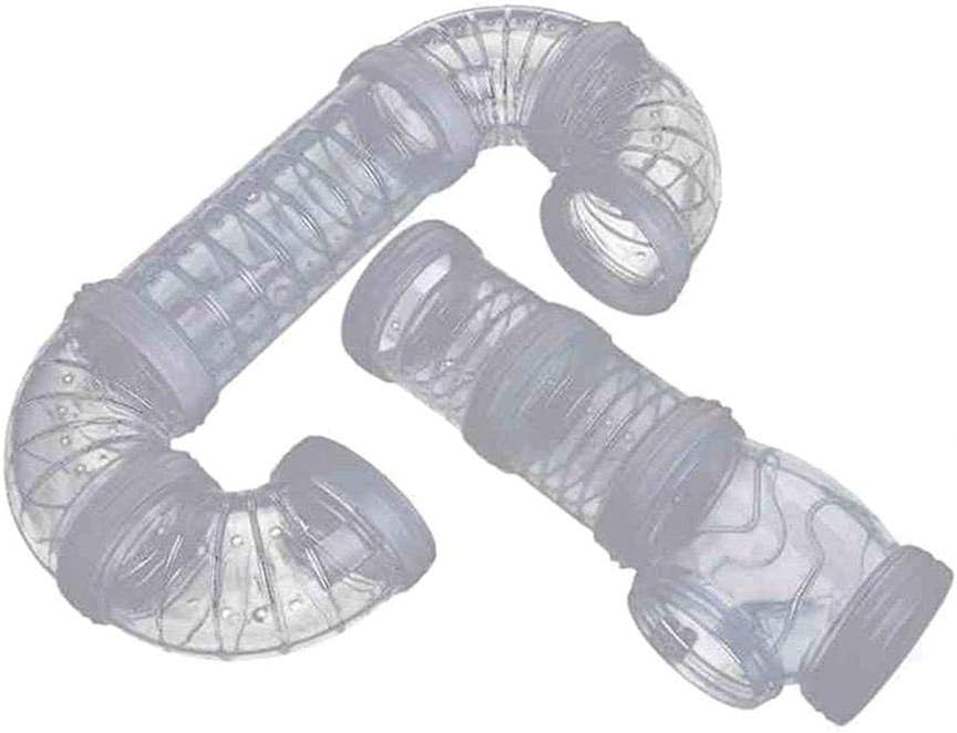 domiluoyoyo Hamster toy, hamster tubes and tunnels,hamster cages gerbil cage small animal channel tunnel toy