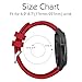 FanTEK Band for Galaxy Watch 3 45mm/Galaxy Watch 46mm/Gear S3 Watch, 22mm Silicone Sport Quick Release Replacement Strap for Moto 360 2nd Gen 46mm/ Pebble Time Steel Smart Watch, Red