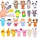 24 Pieces Finger Puppets Filled Easter Eggs - Filled Easter Eggs with Toys- Prefilled Easter Eggs